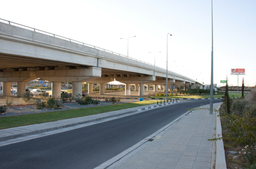 LARNACA AIRPORT BRIDGE