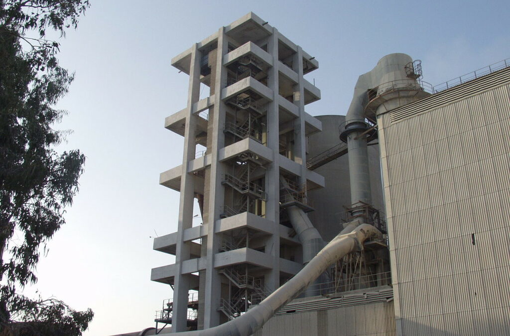 MONI CEMENT FACTORY PERHEATER TOWER