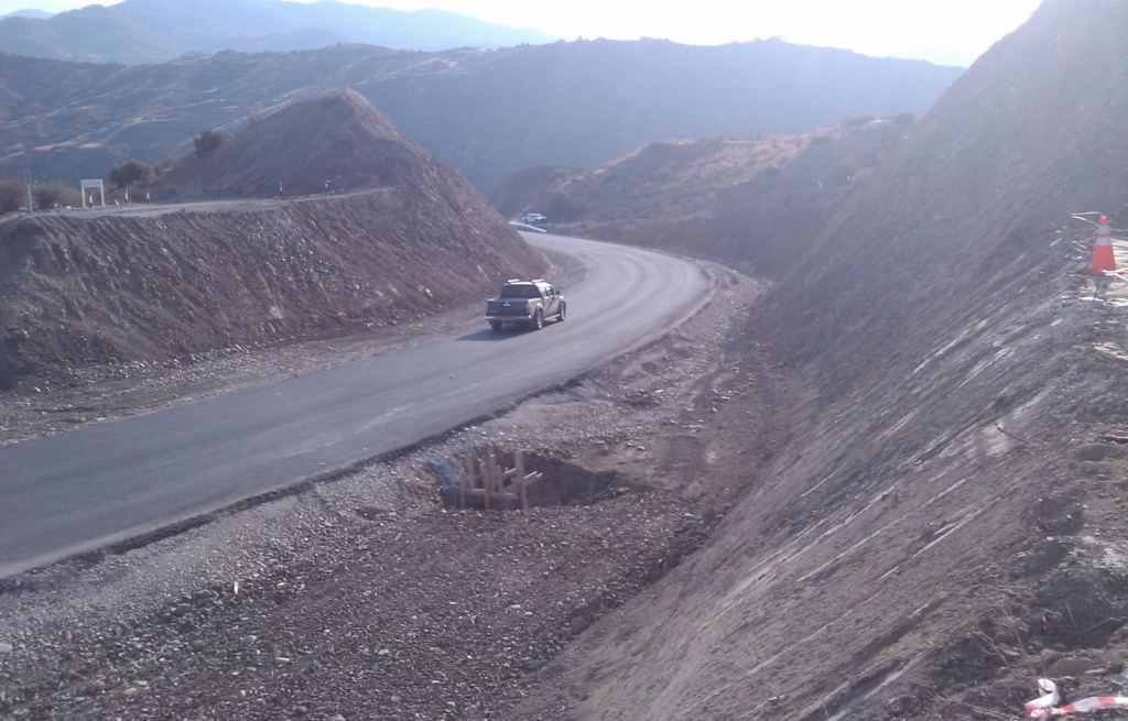 KATO PYRGOS-ASAGI PIRGO – LIMNITIS-YESILIRMAK ROAD IN CYPRUS